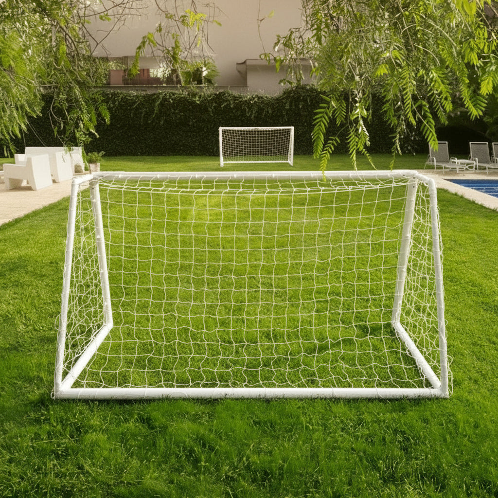 6x4 Plastic Football Goal Posts (uPVC Garden Goals)