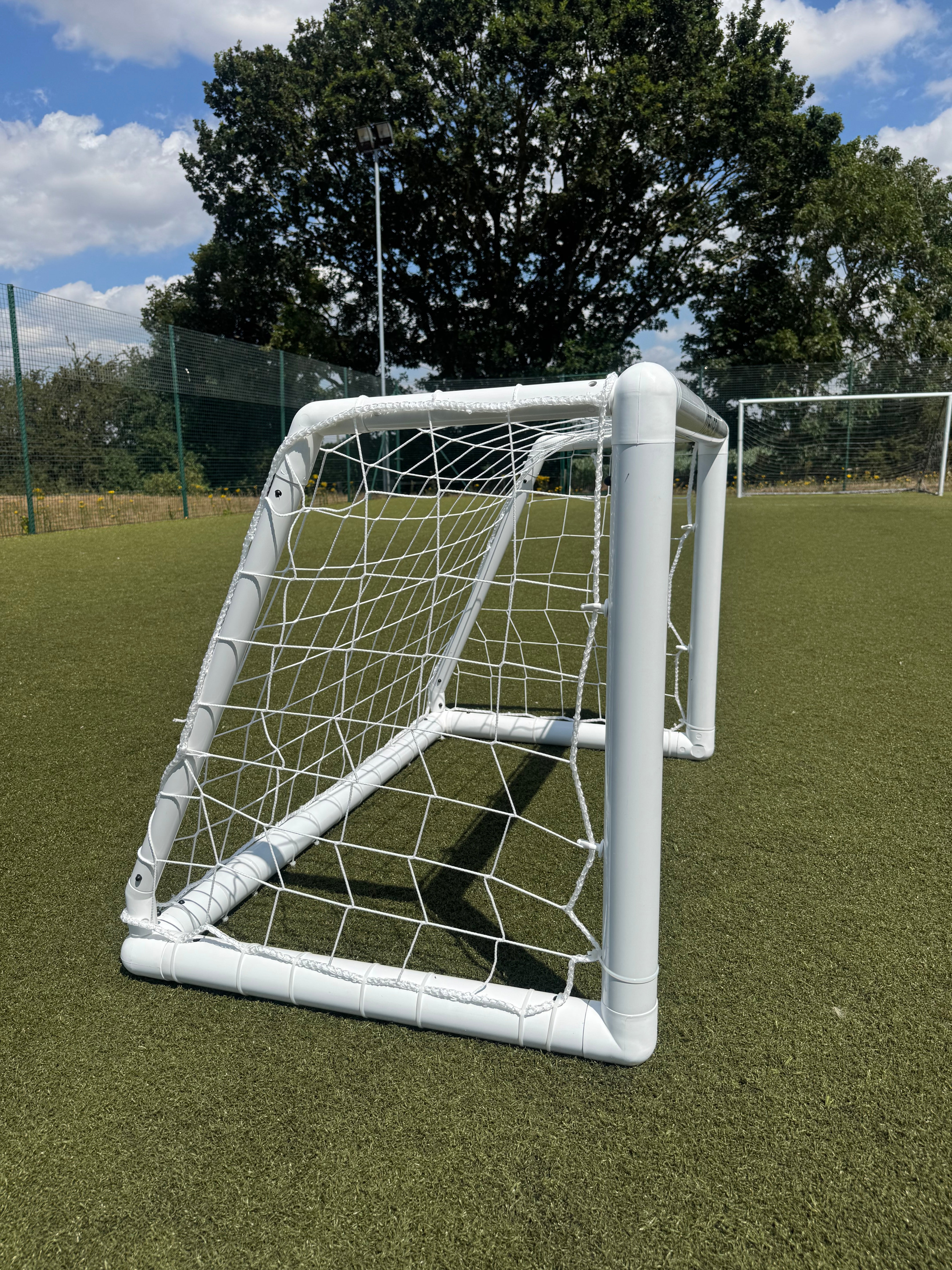 4x2.5 Plastic Football Goal Posts - (uPVC)