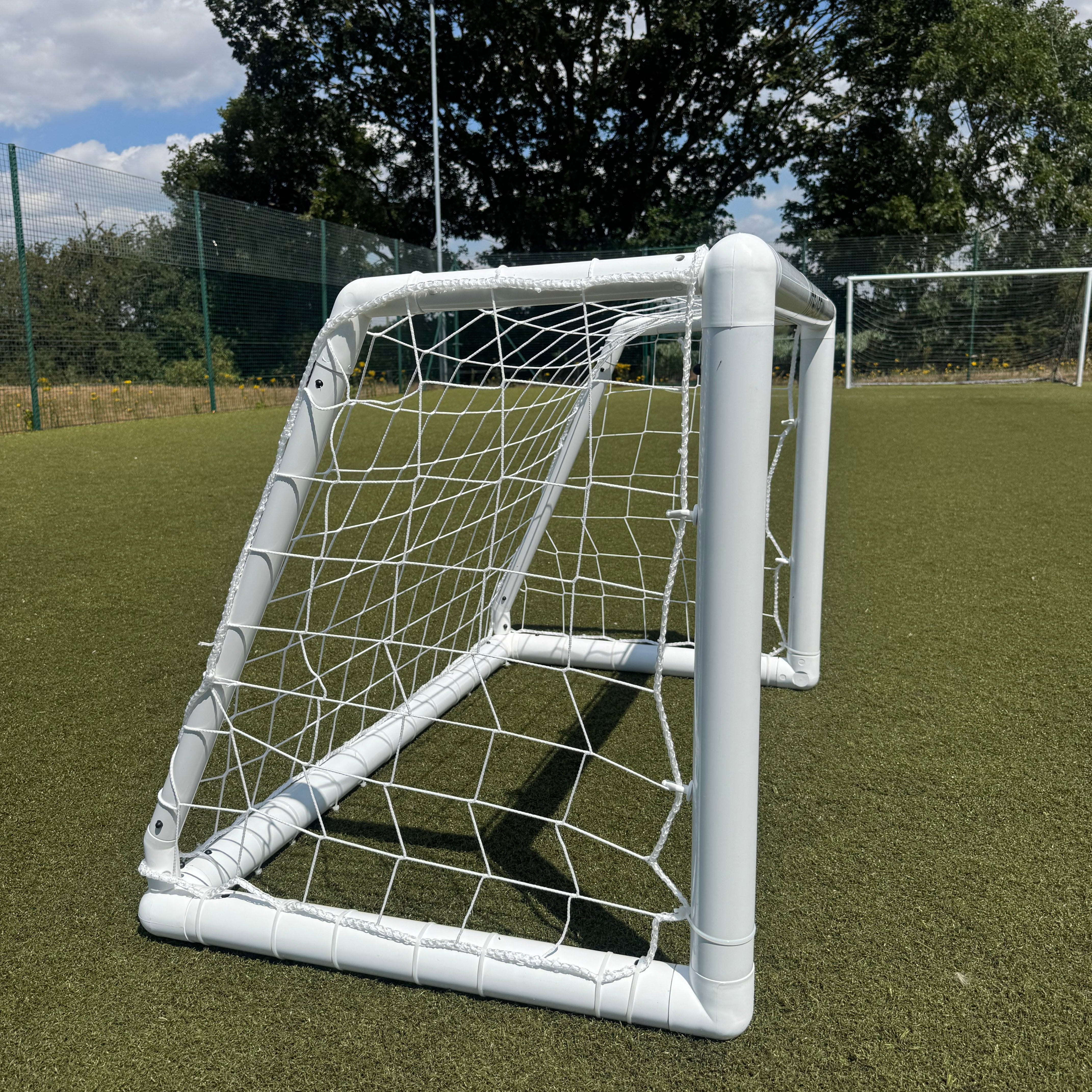 3v3 Plastic Football Goal Posts - (uPVC 4x2.5)