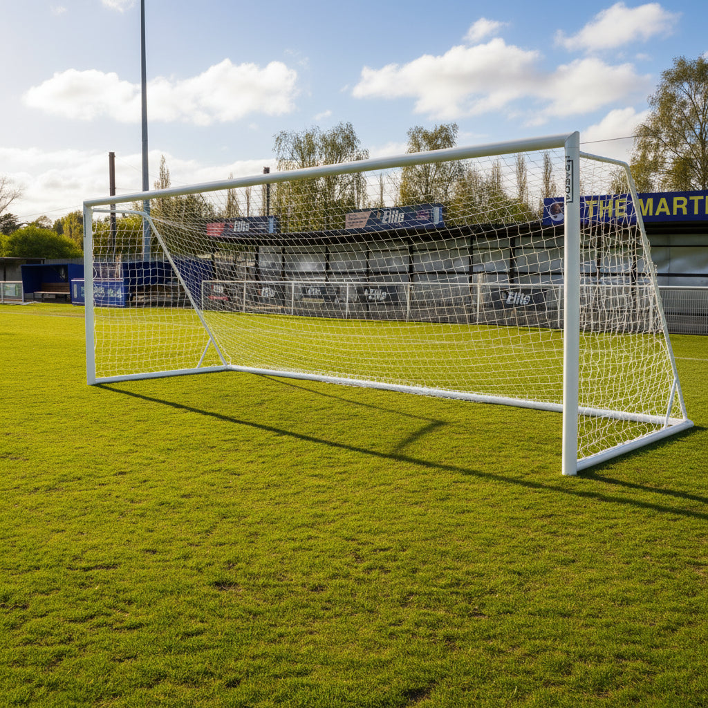 21x7 Folding Aluminium Goal