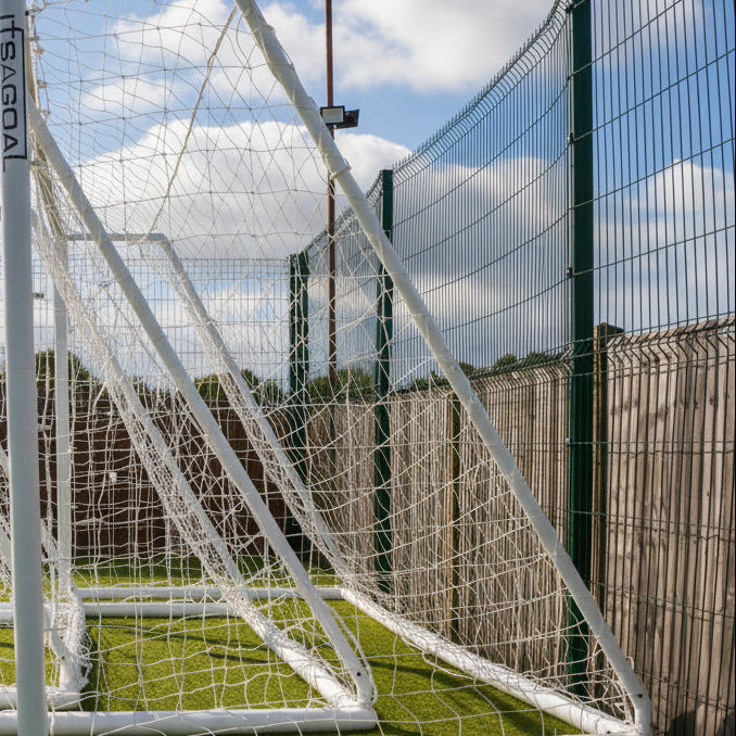 12x6 Plastic Football Goal Posts (uPVC Garden Goals)