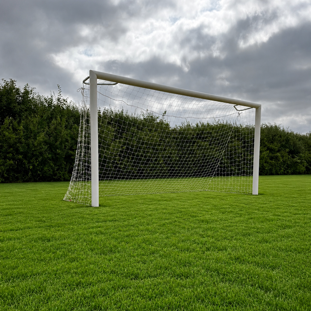 12x6 Socketed Aluminium Goal
