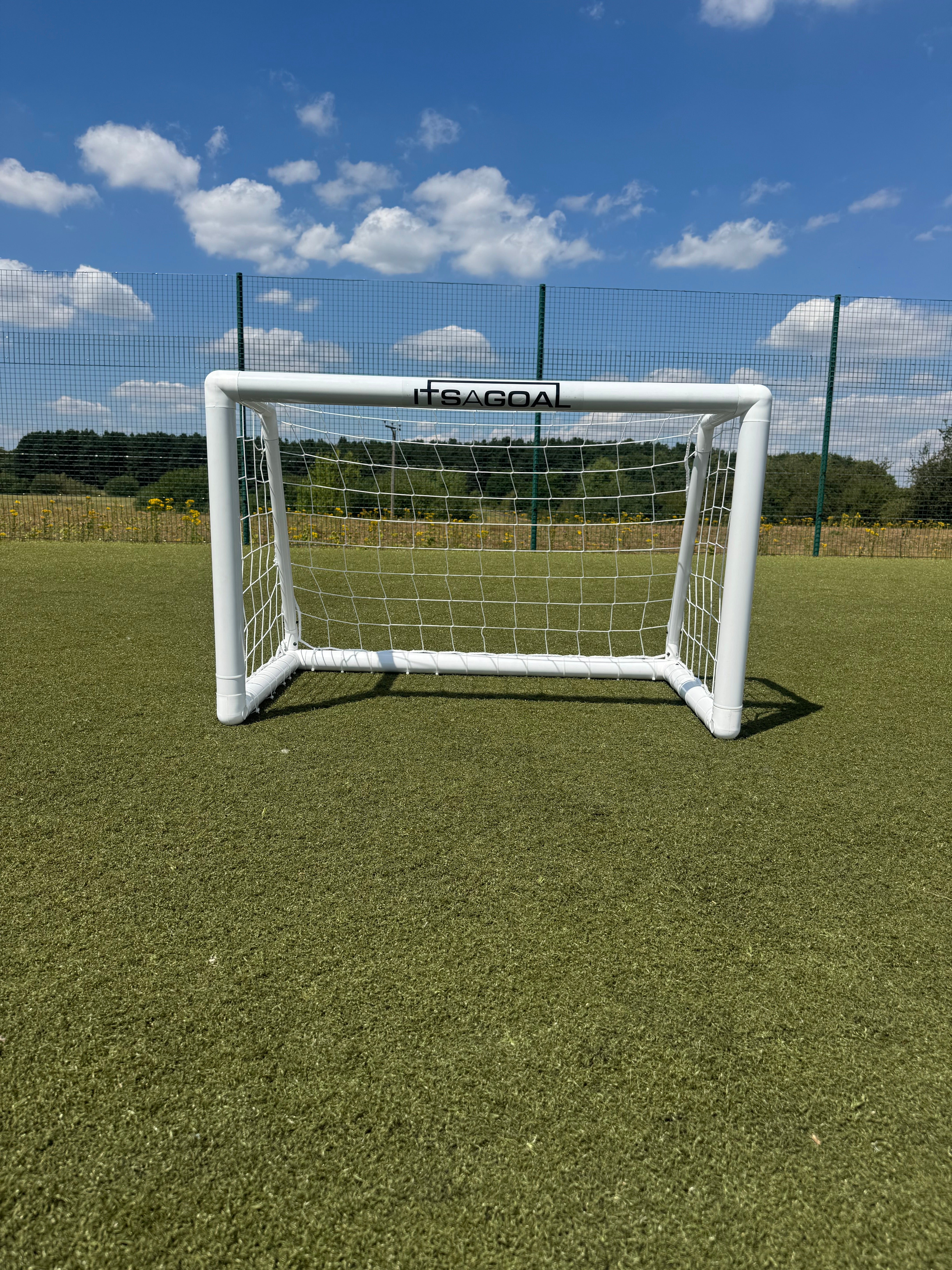 4x2.5 Plastic Football Goal Posts - (uPVC)