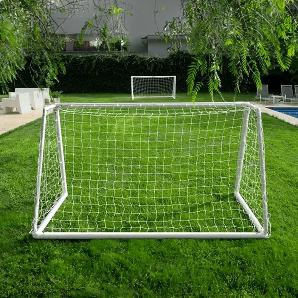 12x6 Plastic Football Goal Posts (uPVC Garden Goals)