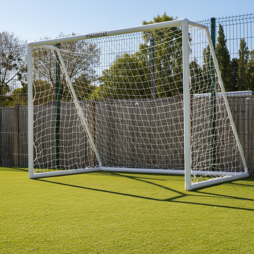 8x6 plastic goal posts garden