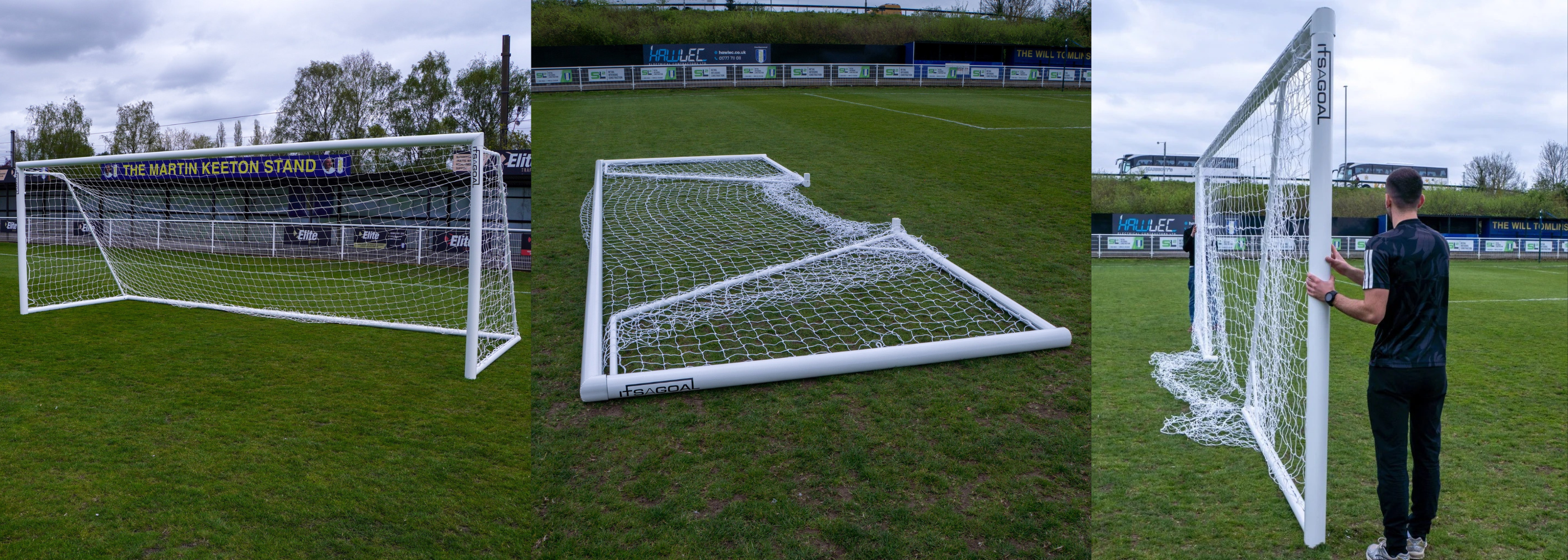 Folding Goal 24x8 21x7 16x7 12x6