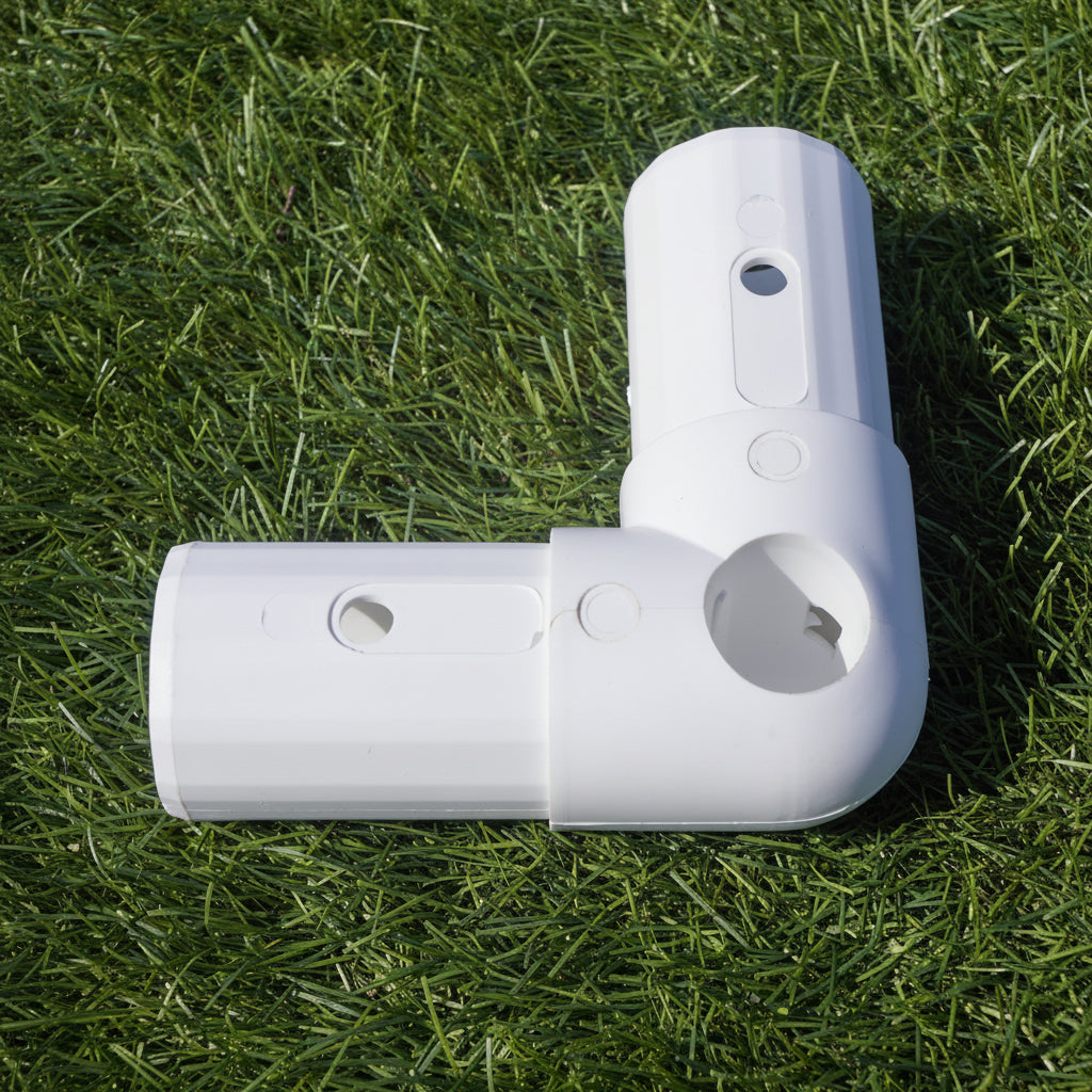 Corner Bracket 70mm - Upright Plastic goals