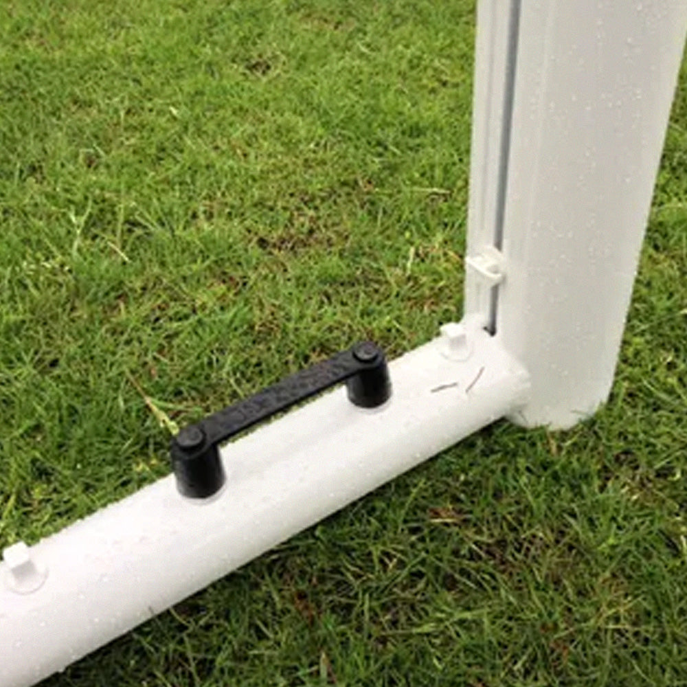 21x7 Rollaway Aluminium Football Goal (Rear Roller System)