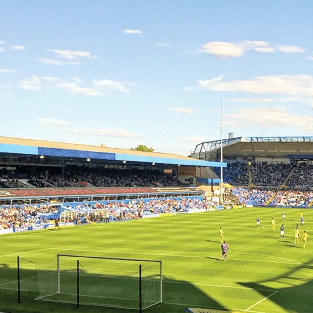 Stadium Socketed Aluminium Goal Posts 24x8 (Stadium Package)