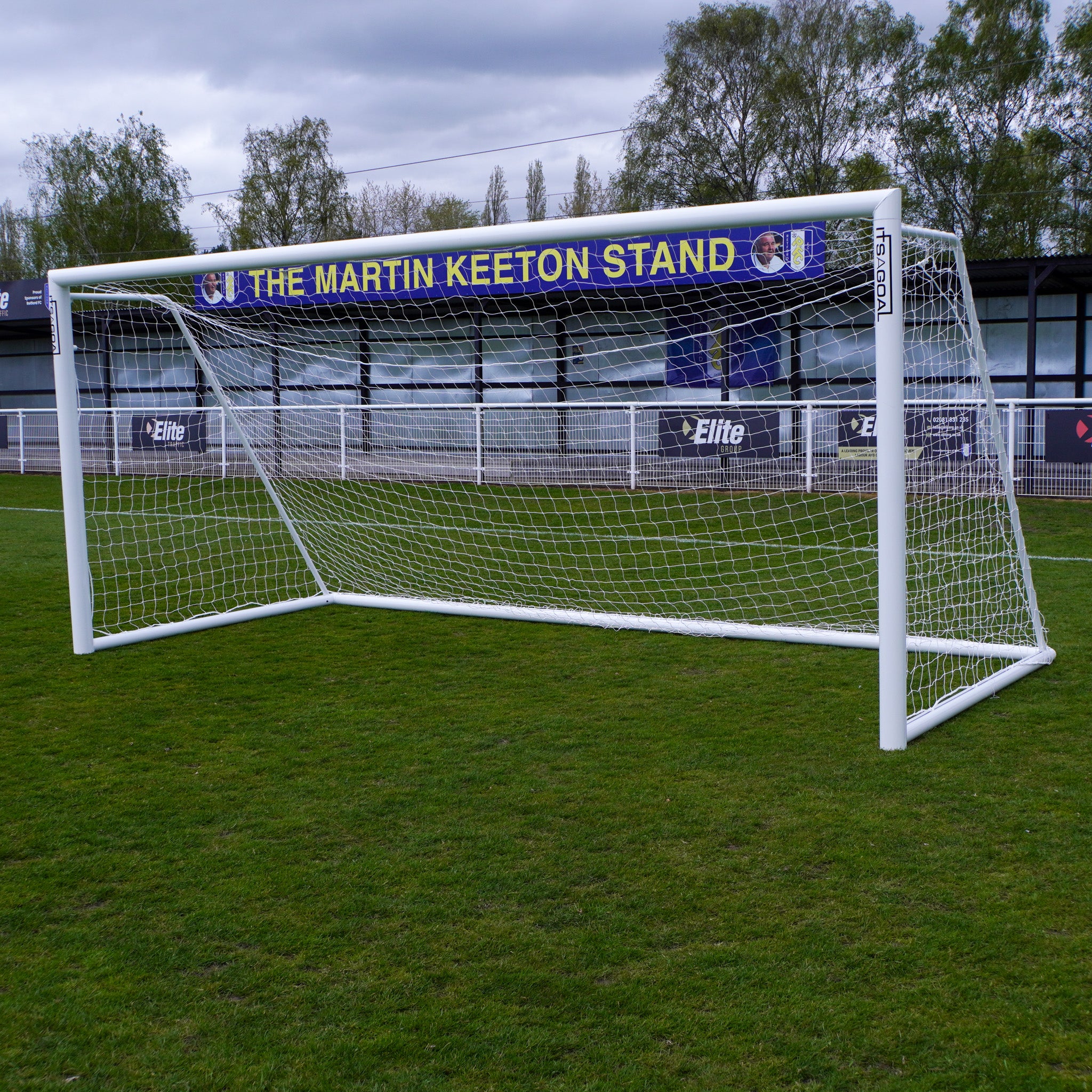 16x7 Folding Aluminium Goal