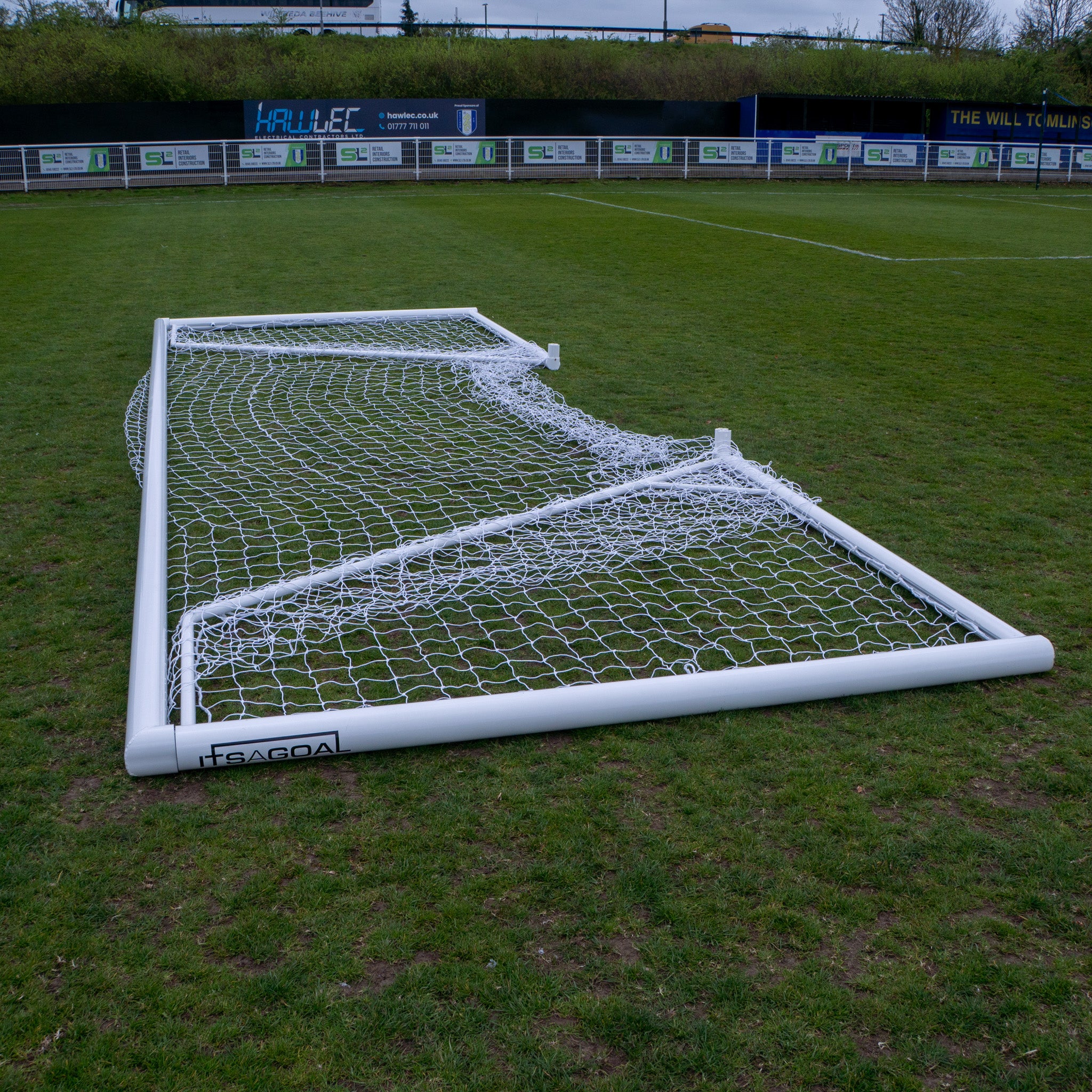 12x6 Folding Aluminium Goal