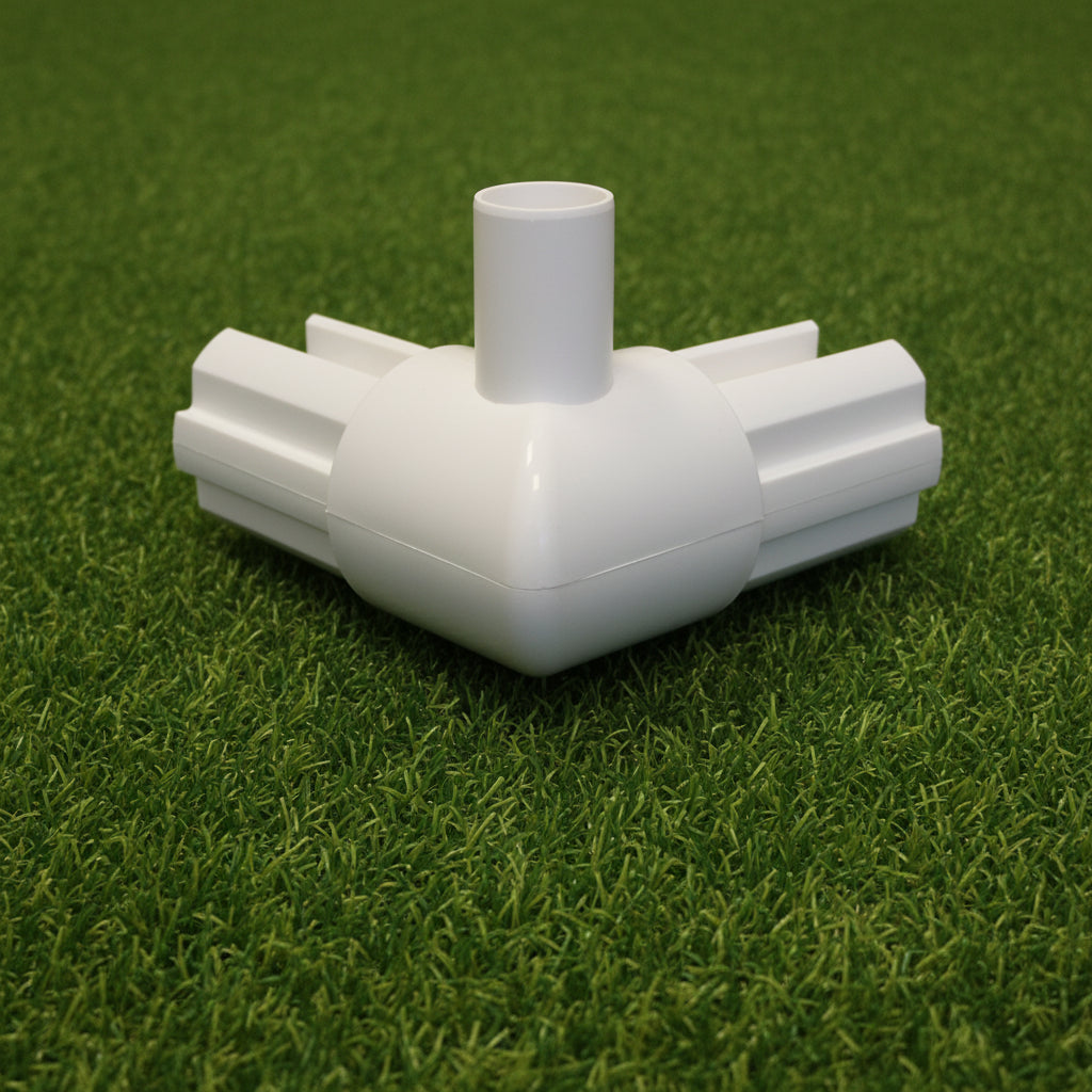 Corner Bracket 80mm With spigot (Back Bar & Crossbar) - Folding/Selfbuild
