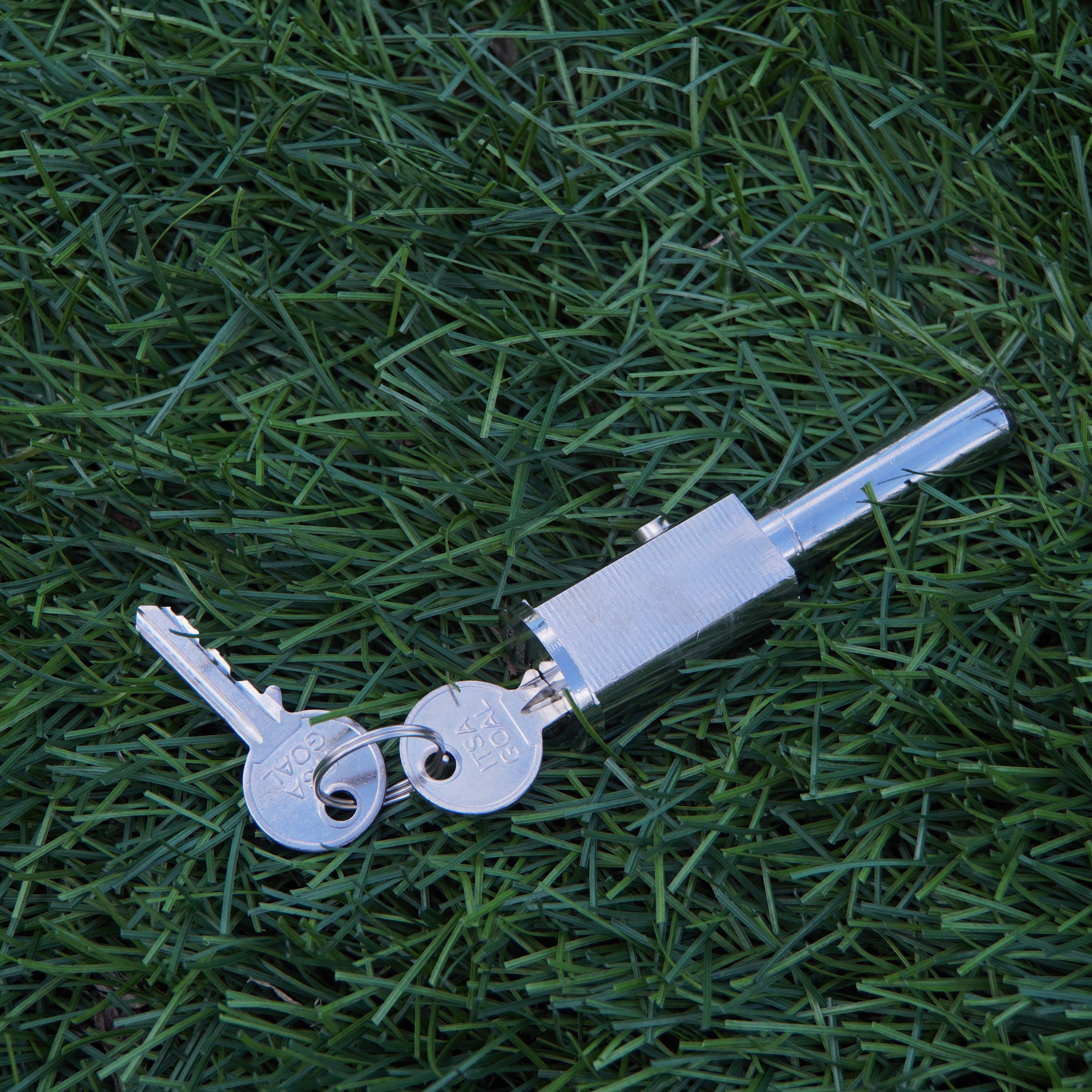 Chrome Lock an Key (Socketed / Freestanding Old Version)