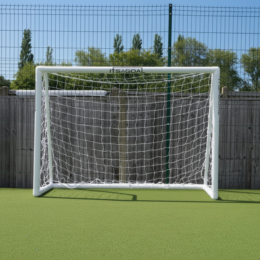 8x6 plastic garden goal front 